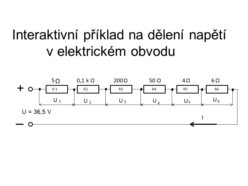 Interaktivn P klady Na D len Nap t V Elektrick m Obvod Fyzika 